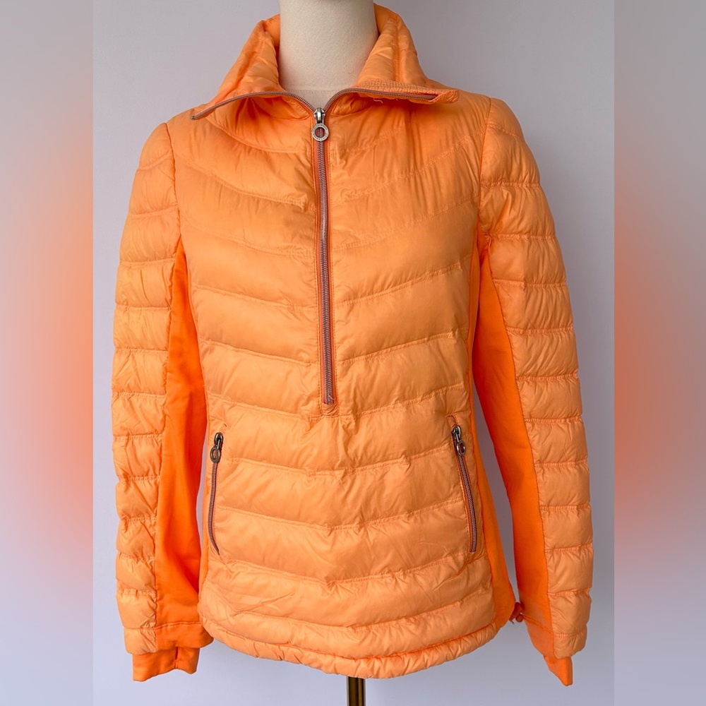 Calvin Klein Performance Women’s Packable 1/2 Zip Down‎ Puffer Size Small